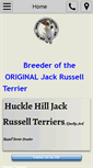 Mobile Screenshot of hucklehillterriers.com